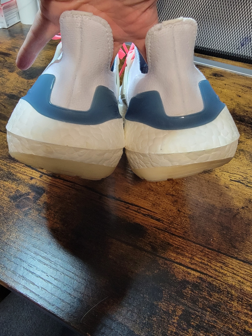 Adidas Ultraboost 22 In White Almost Blue - Picture 14 of 14